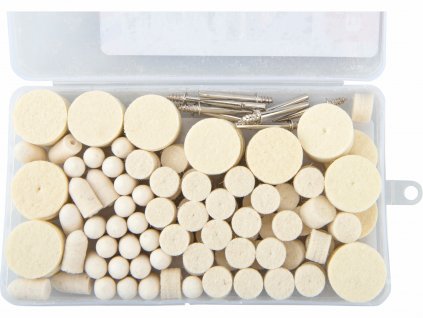 12543 kotuce lestiace filcove pre priamu brusku 120ks o13 25mm extol craft