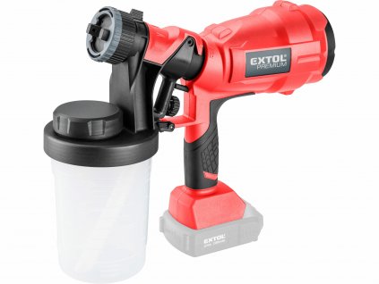 24705 pistol striekacia akumulatorova share20v bez aku a nabijacky 700ml min extol premium