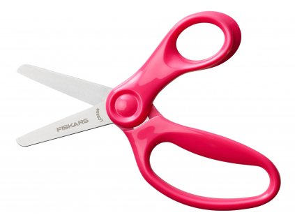 FISKARS 1064070 Detské nožnice so zaoblenou špičkou , 13 cm, ružové