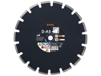 Diamantový rozbrusovací kotúč - Asfalt (A) - D-A40, 350 mm