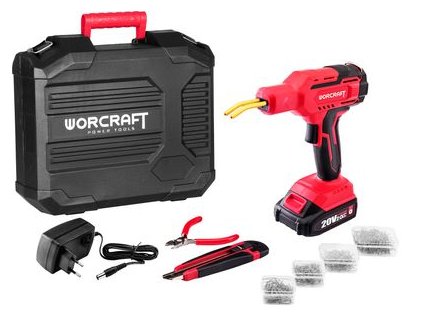 Pištoľ Worcraft CPW-S20LiM, ShareSYS, zváracia, na zváranie plastov, 60 W, s príslušenstvom