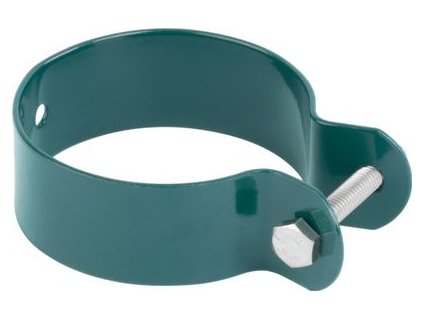 Objímka Strend Pro, METALTEC FA005, 60 mm, zelená, na okrúhly stĺpik, RAL6005