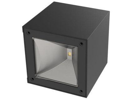 Lampa Strend Pro Garden, solárna, LED svietidlo na stenu/plot, 10x10x10 cm