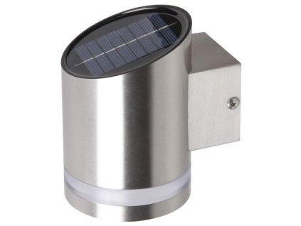 Lampa Strend Pro Garden, solárna, LED svietidlo na stenu/plot, 9x12x14 cm