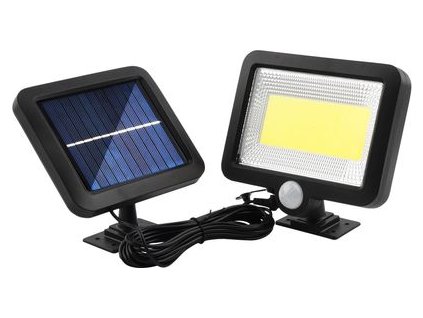 Svietidlo Strend Pro, solárne, LED, 180 lm, senzor pohybu, 15x12,7x2,5 cm