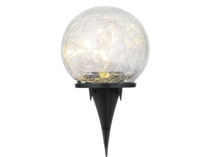 Lampa Strend Pro Garden Crackles, solárne, LED, 10x19 cm