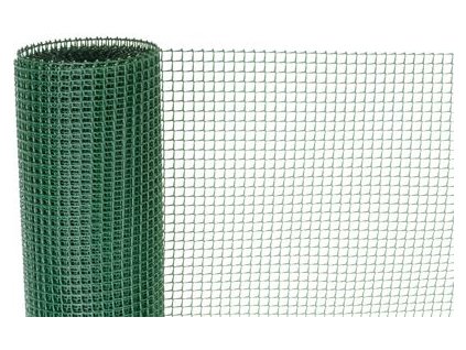 Pletivo ECONOMY 5, 1000/10x10 mm, štvorcový vzor, 300g/m2, zelené, celoplastové, bal. 10 m