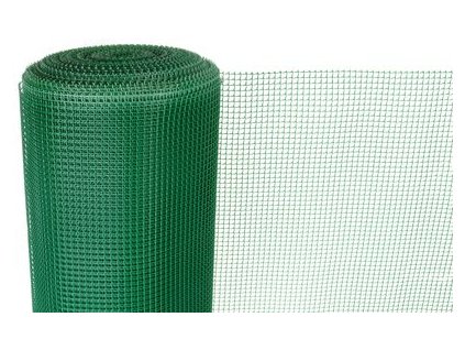 Pletivo ECONOMY 5, 1000/10x10 mm, štvorcový vzor, 300g/m2, zelené, celoplastové, bal. 50 m