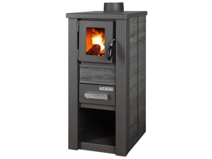 Kachle Pro LAVA Ceramic, čierne, 6,5 kW, 120 mm