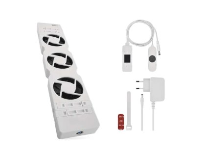 Ventilátor pod radiátor MONO, biely