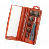 4773 skrutkovac hodinarsky 115mm 22 dielna sada magneticky drziak na bity cr v