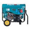 7263 1 elektrocentrala benzinova a plynova 3f 5 5kw 400v 2x2kw 230v elektricky start heron