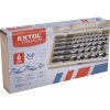7380 1 vrtaky do dreva o16 20mm dlzka 260mm sada 6ks drevevne puzdro extol premium