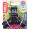 11046 1 spojka na hadice plastova 1 trojcestna abs extol premium