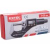 11508 2 mikrometer digitalny 0 25mm plastove puzdro extol premium