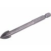 13248 1 vrtak do skla a keramiky 10mm sesthranna 1 4 stopka extol premium