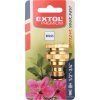 24441 2 rychlospojka na zahradny ventil mosadzna adapter na 3 4 a 1 2 ventil mosadz extol premium