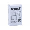 24537 1 zamok visaci liatinovy 3 kluce 50mm extol craft