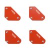 24717 1 uholnik magneticky na zvaranie 4ks 45 90 135 sila magnetu 4kg extol premium