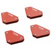 24717 uholnik magneticky na zvaranie 4ks 45 90 135 sila magnetu 4kg extol premium