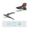 GARDENA Zahradní nůžky PremiumCut Pro​ Flex, dvoubřité, zelené dřevo, priemer strihaného konára do 24 mm