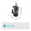 GARDENA Kalové ponorné čerpadlo 20000 BASIC, 20.000 l/h, s plavákovým spínačom 9017-47