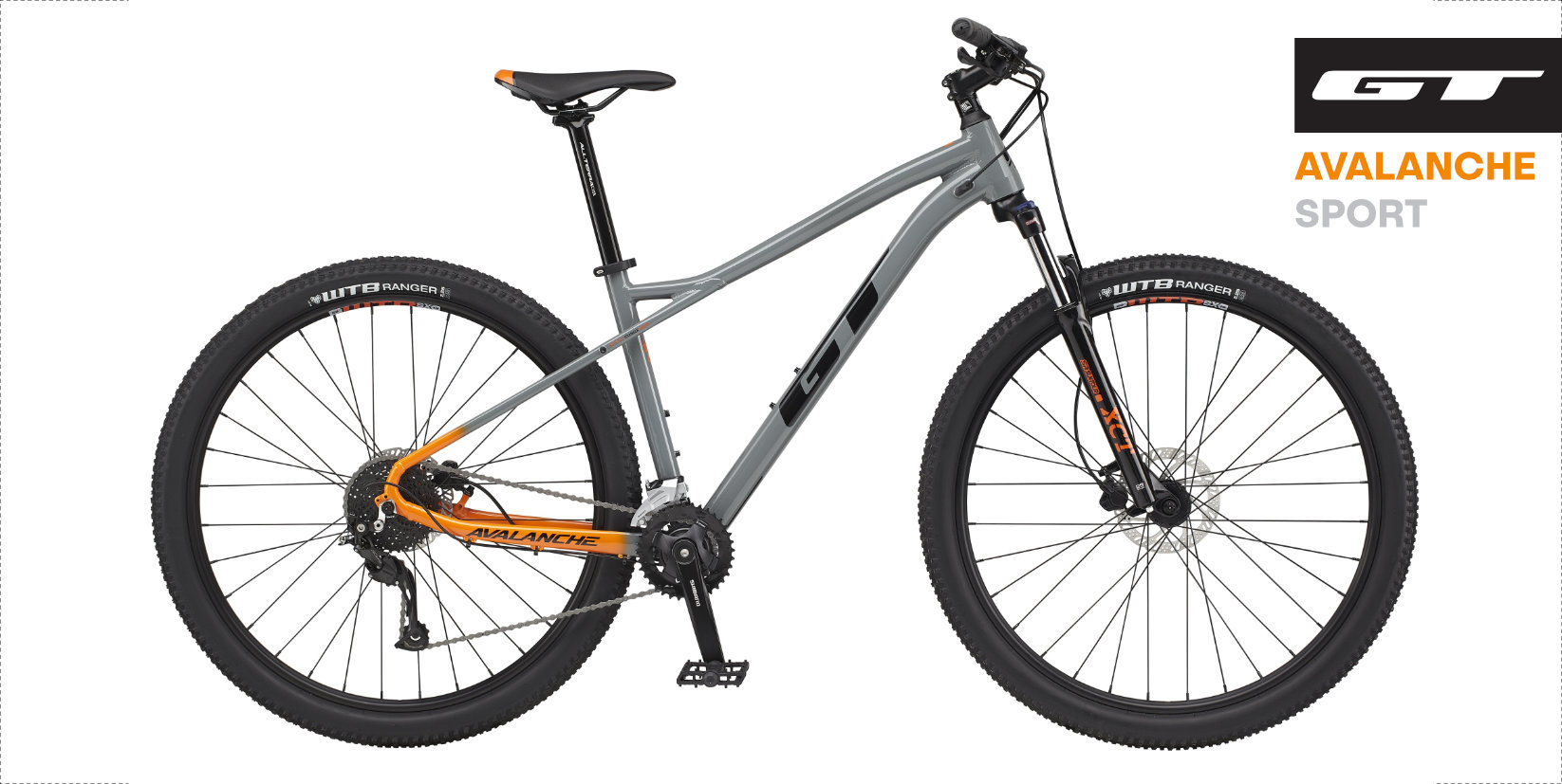 GT Avalanche Sport 2023 Grey 29"