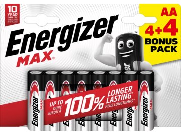 ENERGIZER MAX AA 8KS