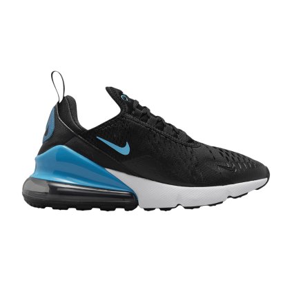 Nike Air Max 270 GS 'Black Blue Lightning'