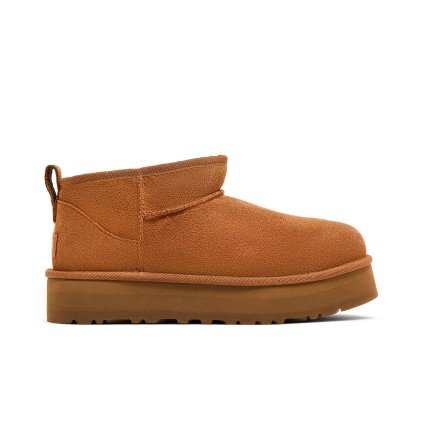 UGG Classic Ultra Mini Platform Boot Kids 'Chestnut'