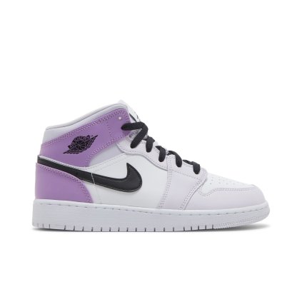 Air Jordan 1 Mid GS 'Barely Grape'