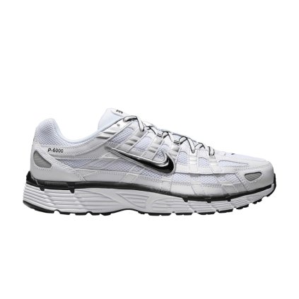 Nike P-6000 'White Metallic Silver Black'