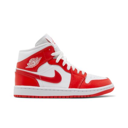 Wmns Air Jordan 1 Mid 'Habanero Red'