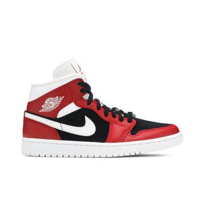 Wmns Air Jordan 1 Mid 'Gym Red Black'