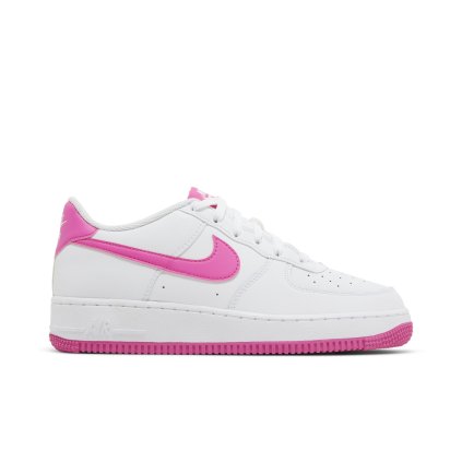 Nike Air Force 1 GS 'White Laser Fuchsia'