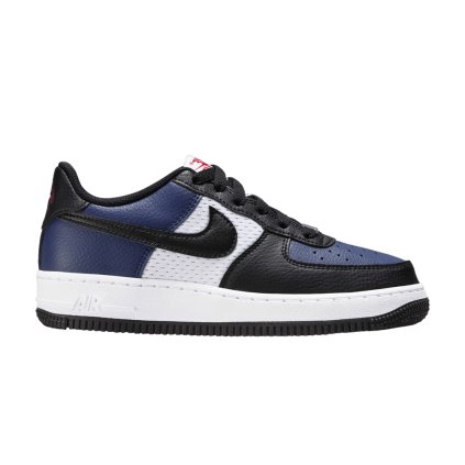 Nike Air Force 1 GS 'Midnight Navy Black Mesh'