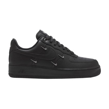 Nike Wmns Air Force 1 '07 LX 'Black Silver Mini Swoosh'