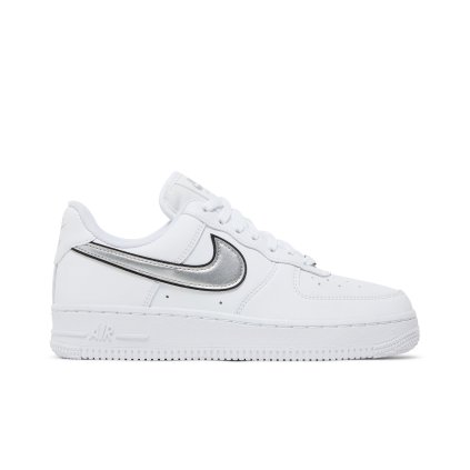 Nike Wmns Air Force 1 '07 Essential 'White Metallic Silver'