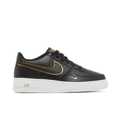 Nike Air Force 1 LV8 GS 'Black Metallic Gold'