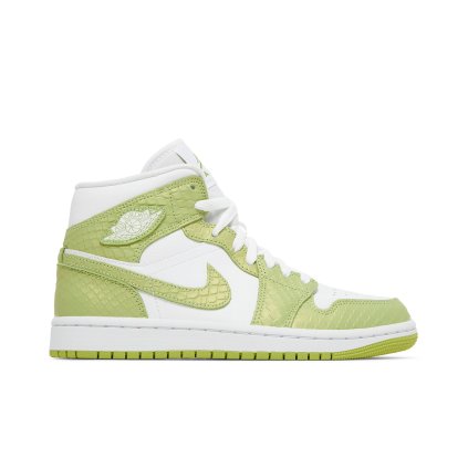 Wmns Air Jordan 1 Mid SE 'Green Python'