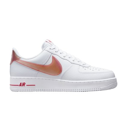 Nike Air Force 1 '07 'Jumbo Swoosh - White University Red'
