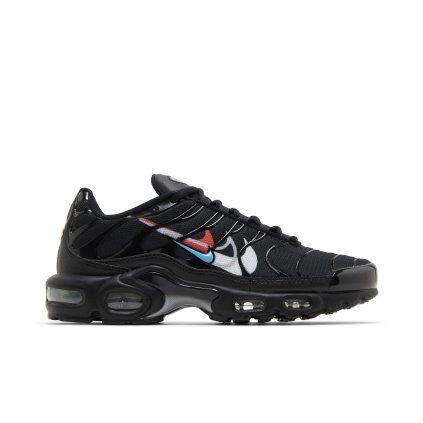Nike Air Max Plus 'Multi Swoosh - Black Bright Crimson'