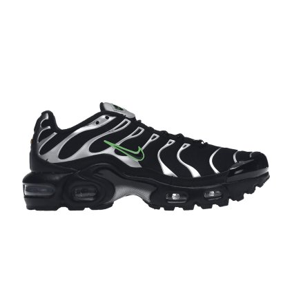 Nike Air Max Plus GS 'Black Silver Green Strike'