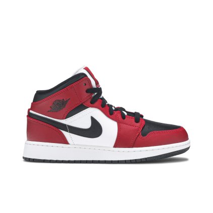 Air Jordan 1 Mid GS 'Chicago Black Toe'