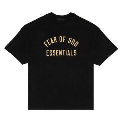 Fear of God Essentials Jersey Crewneck Tee 'Black'