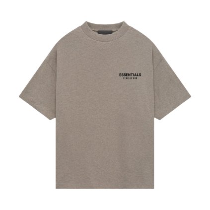 Fear of God Essentials Jersey Crewneck Tee 'Heather Grey'