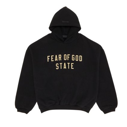 Fear of God Essentials Fleece Hoodie 'Black'