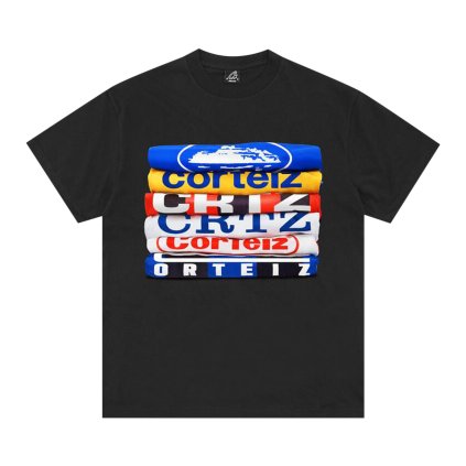 Corteiz T-Shirt Stack Tee *New Blank* 'Black'