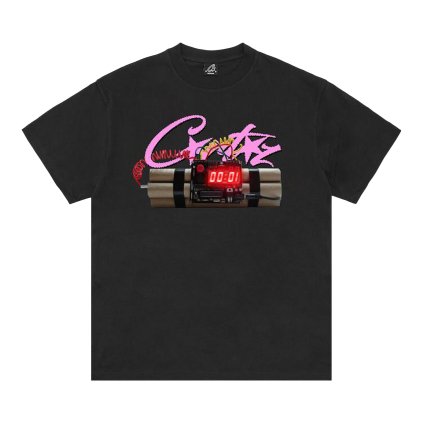 Corteiz No Time 4 Luv Tee 'Black'