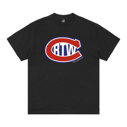 Corteiz C In RTW Tee *New Blank* 'Black'
